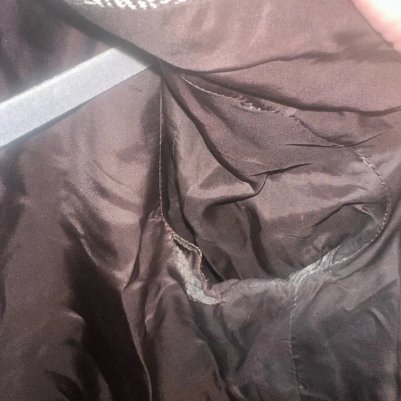 Tory Burch Tweed Lined Blazer Jacket Size 10 - Picture 7 of 9